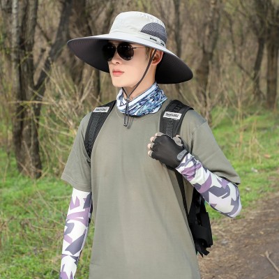Oversize Sun Hat for Large Heads Oversize XL/XXL sun hat with wide brim for large heads, UPF50+ protection, unisex design