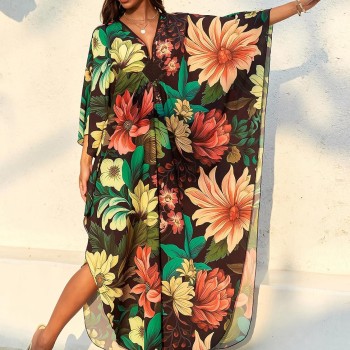 Garden of Dreams Kaftan Dresses & Cover-Ups