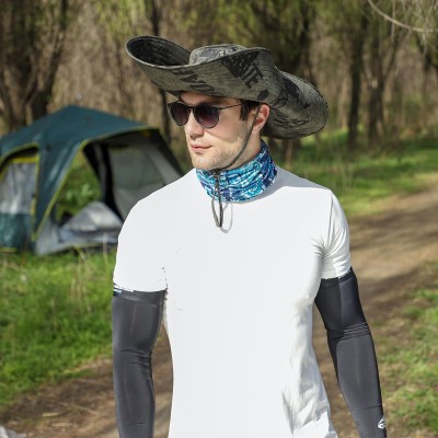 Oversize Unisex UPF50+ Wide Brim Sun Hat for Fishing