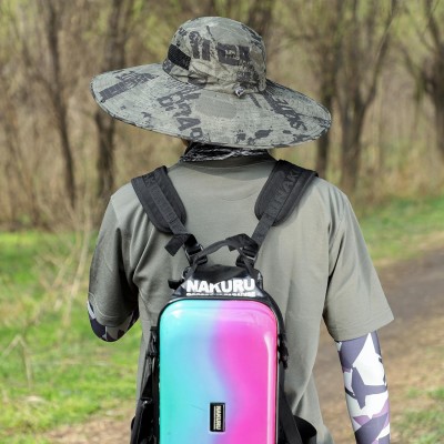 Oversize Unisex UPF50+ Wide Brim Sun Hat for Fishing