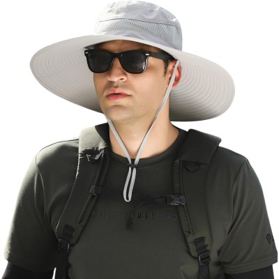 Unisex wide brim sun hat with UPF50+ UV protection