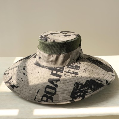 UPF50+ wide brim sun hat for men and women, adjustable, ventilated, packable for outdoor use