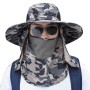 Adjustable Unisex Sun Hat with Neck Flap & Face Shield - Lightweight Breathable for Outdoor