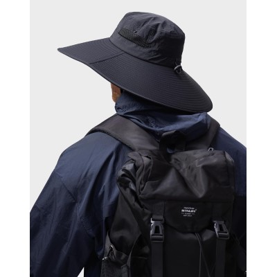 Wide Brim Sun Hat UV Protection Packable Outdoor Hat Wide brim sun hat for men and women with UV protection, packable design