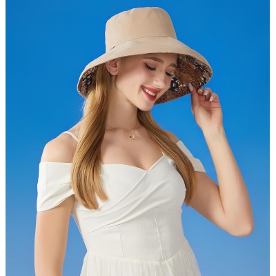 Women’s Reversible Bohemian Wide Brim Sun Hat UPF50+ Women's Reversible Bohemian Wide Brim UPF50+ Sun Hat for Hiking Beach Travel