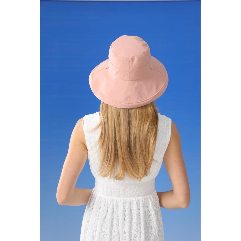 Reversible Wide Brim UPF50+ Sun Hat for Outdoor Use Women’s Reversible UPF50+ Bohemian Bucket Sun Hat