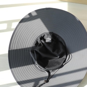 Oversized Unisex Sun Hat for Large Head 60-65cm Wide Brim UPF50+ Breathable Outdoor Bucket Fishing Hat Oversized Unisex Sun Hat for Large Head 60-65cm Wide Brim UPF50+ Breathable Outdoor Bucket Fishing Hat