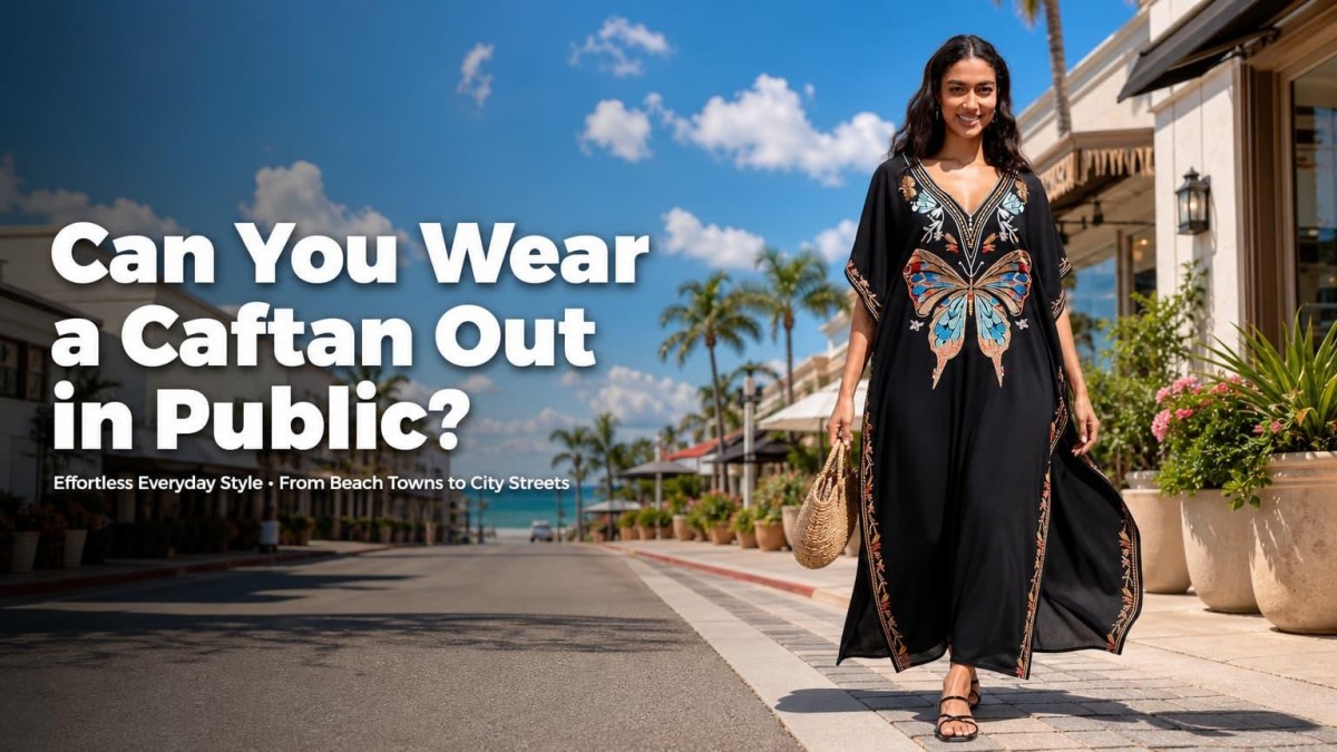Can you wear a caftan out in public?