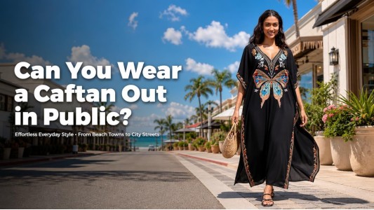 Can you wear a caftan out in public?