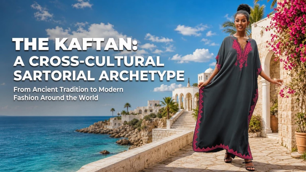 The Kaftan: A Cross-Cultural Examination of Sartorial Semiotics and Historical Evolution