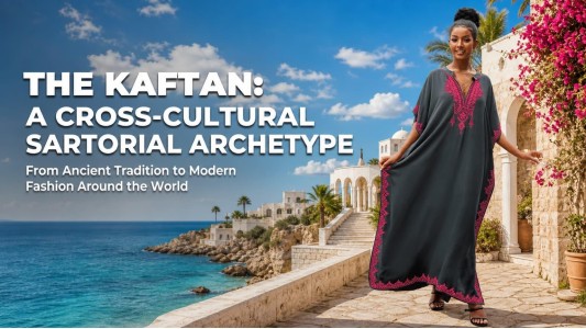 The Kaftan: A Cross-Cultural Examination of Sartorial Semiotics and Historical Evolution